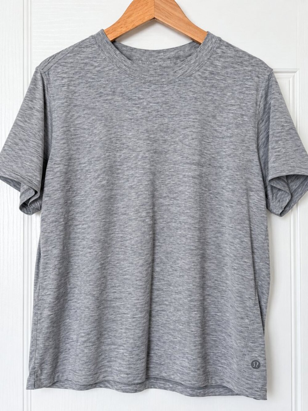 Lululemon All Yours Tee Heathered Gray Size 6